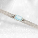 Bracelet: fancy vintage aquamarine bracelet, proba… - photo 2