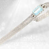 Bracelet: fancy vintage aquamarine bracelet, proba… - фото 3