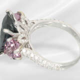 Ring: like new, handmade and very fine spinel/bril… - фото 6