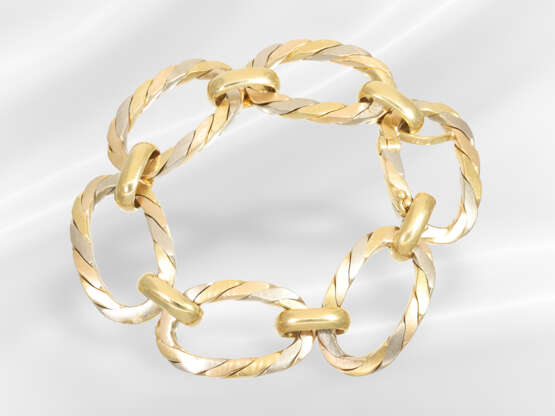 Bracelet: extremely high-quality and heavy tricolo… - фото 1