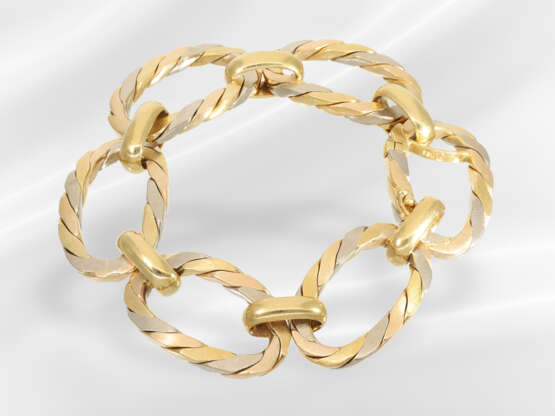 Bracelet: extremely high-quality and heavy tricolo… - фото 4
