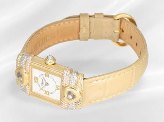 Armbanduhr: luxuriöse Chopard Damenuhr "Happy Diam… - Foto 1