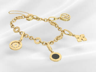 Bracelet: Bvlgari beggar's bracelet with 4 Bvlgari…