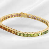 Bracelet: high-quality "Rainbow" tennis bracelet w… - photo 4