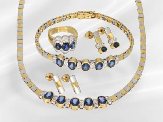 Necklace/bracelet/ring/earrings: extremely luxurio… - photo 1