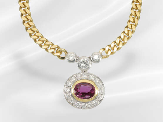 Chain/necklace: exclusive and very solid centrepie… - фото 2