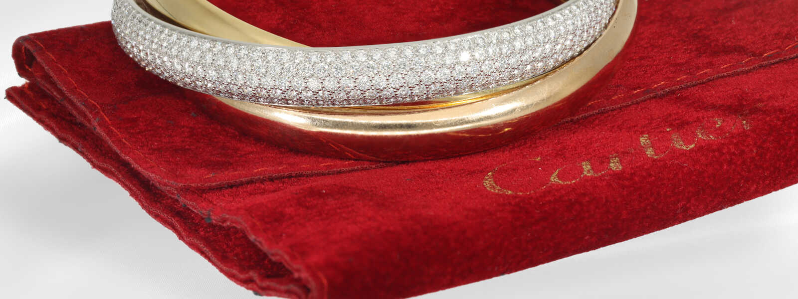 Bangle: luxurious and large version of the Cartier…