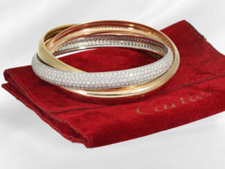 Bangle: luxurious and large version of the Cartier…