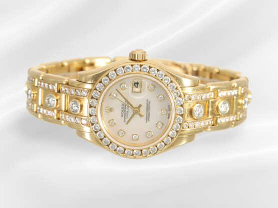 Wristwatch: wanted luxury ladies' watch Rolex Pear… - фото 1