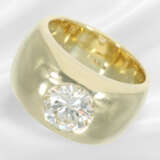 Ring: very high-quality brilliant-cut diamond soli… - фото 1