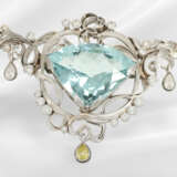Chain/necklace: important platinum goldsmith jewel… - фото 1