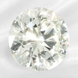 Extremely fine brilliant-cut diamond, 1ct Wesselto… - фото 2