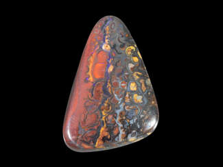 Opal: beautiful boulder opal, also called coroite …