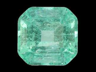 Beautiful Colombian emerald of approx. 1.01ct, IGI…