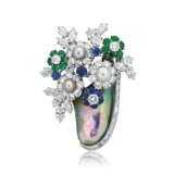 HARRY WINSTON MULTI-GEM BROOCH - фото 1