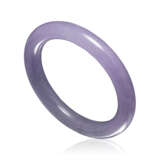 TWO LAVENDER JADEITE BANGLES - Foto 6