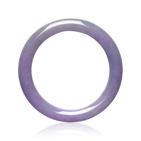 TWO LAVENDER JADEITE BANGLES - photo 9