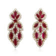 REZA RUBY AND DIAMOND EARRINGS - Auktionspreise