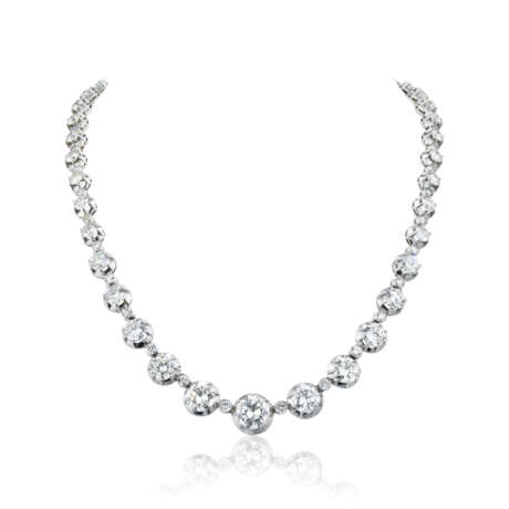 NO RESERVE - DIAMOND EARRINGS AND NECKLACE - фото 4