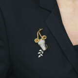 NO RESERVE - TIFFANY & CO. JEAN SCHLUMBERGER DIAMOND 'FLAME' EARRINGS AND 'GAZELLE' BROOCH - photo 6