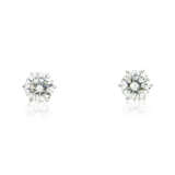 NO RESERVE - DIAMOND EARRINGS - photo 1