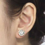 NO RESERVE - DIAMOND EARRINGS - Foto 3