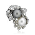 STERLÉ PEARL AND DIAMOND RING - Auction prices