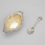 Sali&egrave;res avec cuill&egrave;res. Silber Rococo Late 19th century - Foto 3