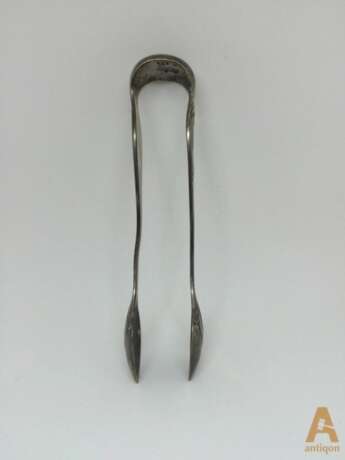 Серебряные щипцы для сахара. Warchawa Серебро Jugendstil Early 20th century г. - фото 3