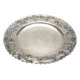 Silver dish Silver 800 Baroque Early 20th century - photo 1