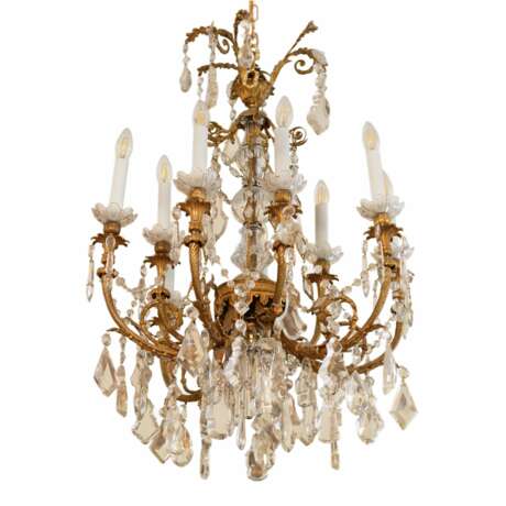 Lustre Louis XVI. Kristall At the turn of 19th -20th century - Foto 2