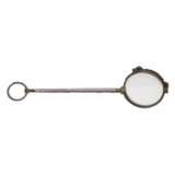 Silver lorgnette with enamel Silver At the turn of 19th -20th century - photo 2