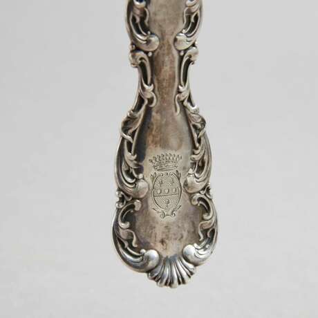 Silver ladle Argent Rococo Early 20th century - photo 2