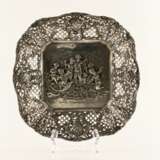 Silver dish Silver 830 Rococo 19th century - photo 1