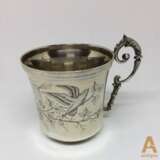 Coffee cup with saucer Silber At the turn of 19th -20th century - Foto 3