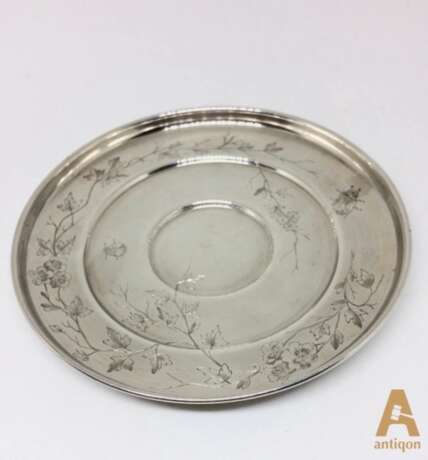 Coffee cup with saucer Silber At the turn of 19th -20th century - Foto 4