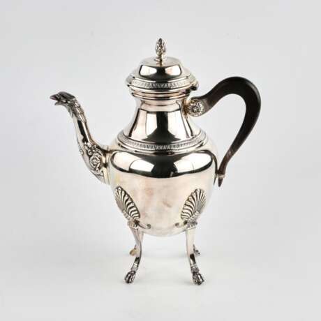 Coffee service. 1900 Silvering Empire Early 20th century - photo 2