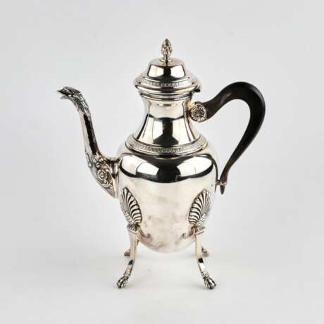 Coffee service. 1900 Silvering Empire Early 20th century - photo 4