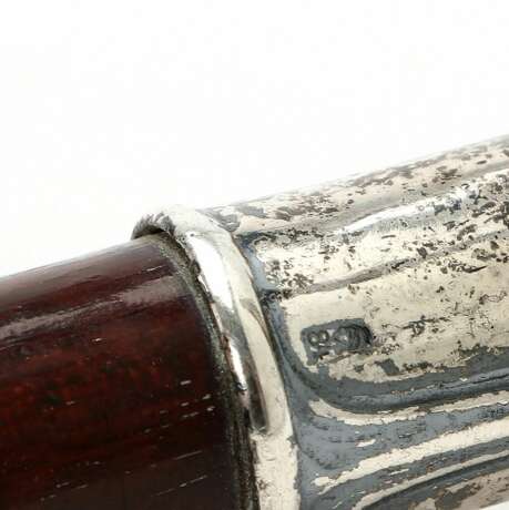 Прогулочная трость с серебряной рукоятью. Серебро 84 At the turn of 19th -20th century г. - фото 2