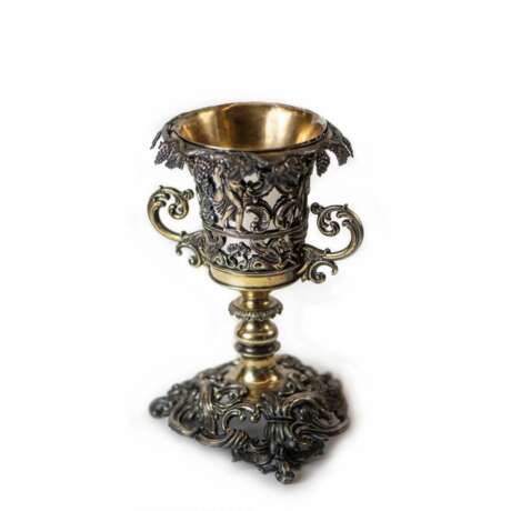 Silver Goblet. Imperial Russia Silver 84 Mid-19th century - photo 1
