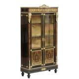 Showcase in Boulle style. 19th century. Black varnish Boulle 19th century - photo 2