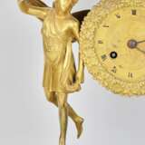 Unique mantel clock made of glass and bronze. Royal Russia. Early 19th century. Glass Empire 19th century - photo 5
