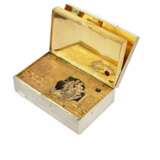 Редкая серебряная эротическая музыкальная автоматическая коробка. Серебро 800 Rococo Early 20th century г. - фото 6