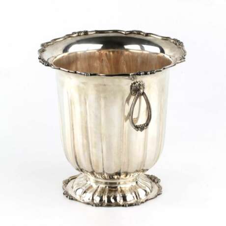 Silver wine cooler. Silver 800 Eclecticism 20th century - photo 4