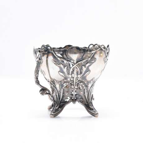 Silver vase for sweets. Karl Andersson. Stockholm 1902. Silver Jugendstil At the turn of 19th -20th century - photo 4