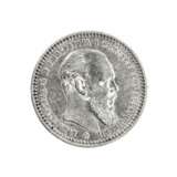 Silver ruble Alexander III 1893. Silver 19th century - photo 1