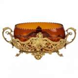 Bronze jardiniere with glass. 19-20 century. Bronze glass Eclecticism At the turn of 19th -20th century - photo 5