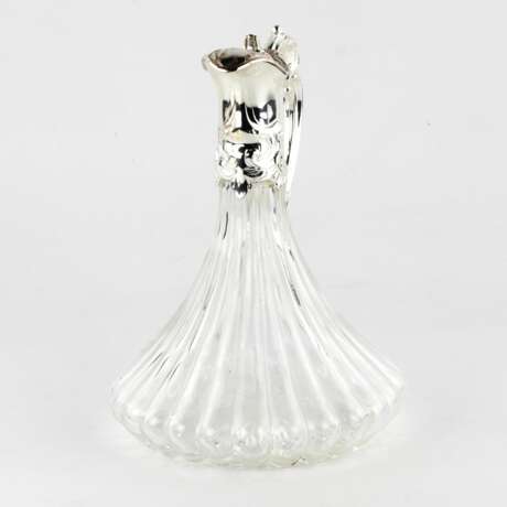 Carafe &agrave; vin et liqueur. Silvering Neorococo Early 20th century - photo 2