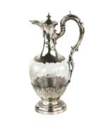 Silvering. Jug for wine in the style of Louis XVI. 