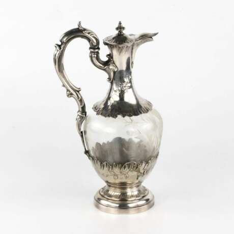Jug for wine in the style of Louis XVI. Silvering Eclecticism 19th century - photo 4